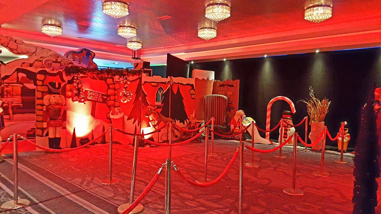 Our Santa Wonderland in an event in Sligo, part of our Christmas event hire packages Party Equipment Rentals in Co Sligo