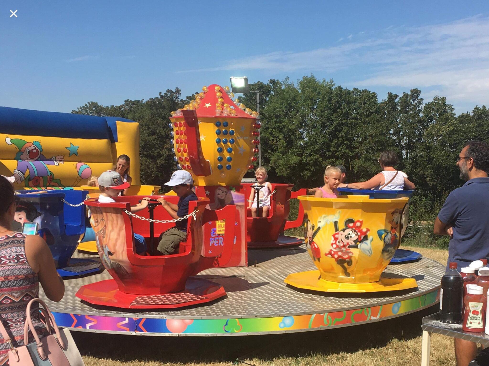 tea cup funfair ride for hire in Mayo